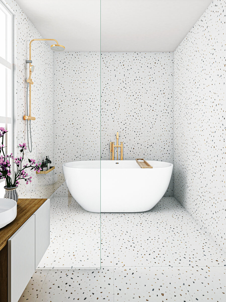 Tutti Frutti Terrazzo Wall & Floor Tile - 800x800mm
