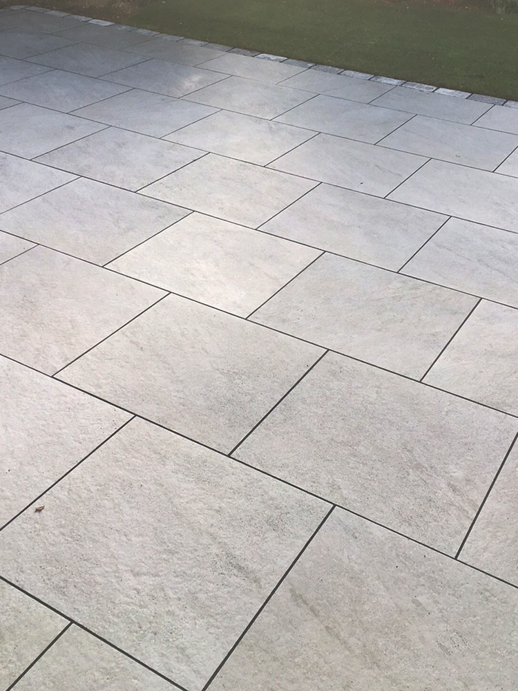 Argento Gris Virtue Vitrified Porcelain Paving Slabs - 900x600 Pack