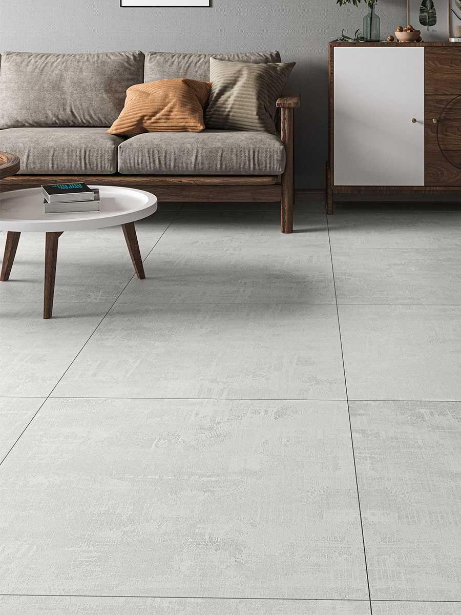 Alps Grey Porcelain Tile - 800x800mm