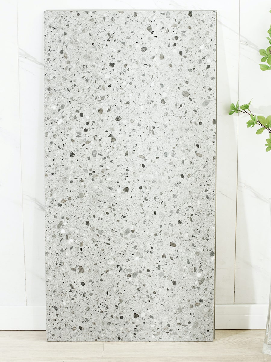 Arezzo Grey Terrazzo Click LVT - 950x475mm