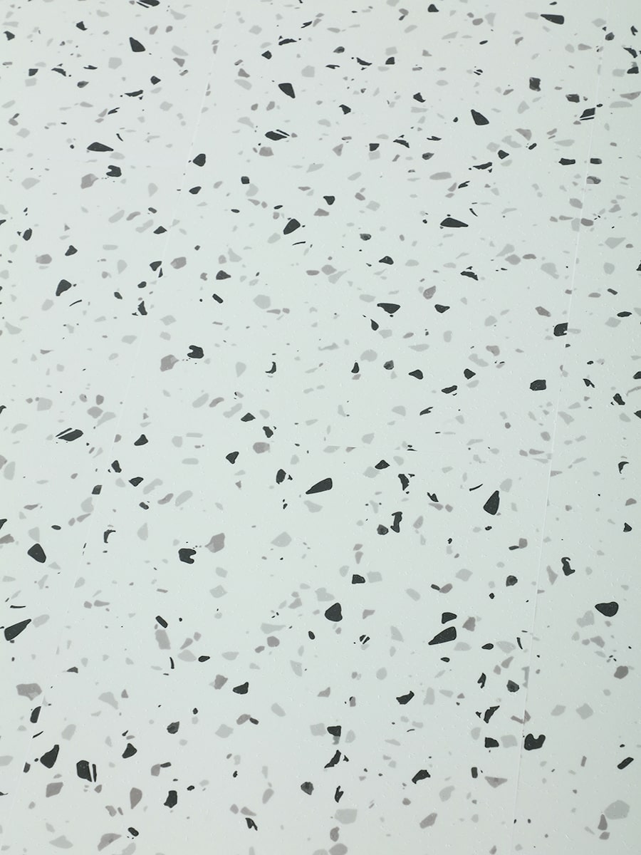 Arezzo White Terrazzo Click LVT - 950x475mm