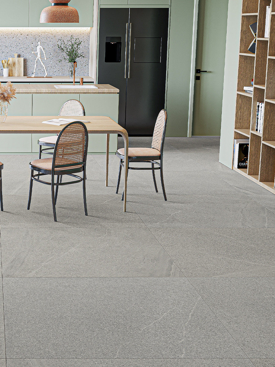 Baltic Grey Porcelain Tile - 1000x1000mm