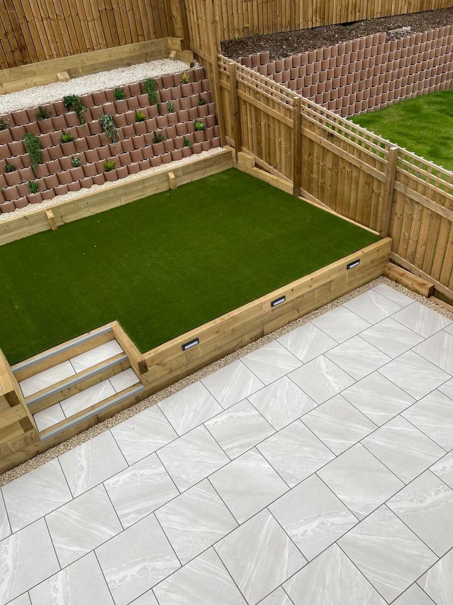 Verona Bianco Outdoor Porcelain - 600x600x20mm
