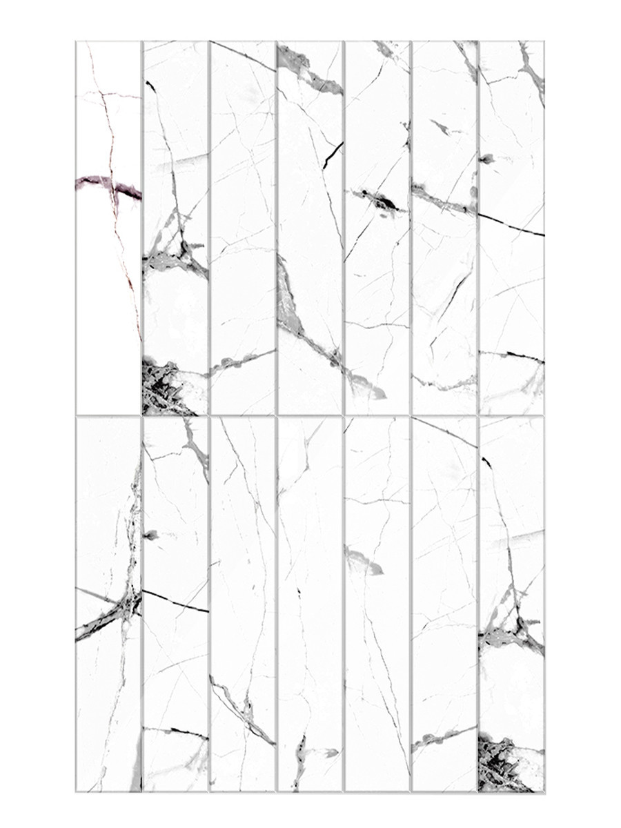 Bosco Blanco Wall & Floor Tiles - 100x600mm