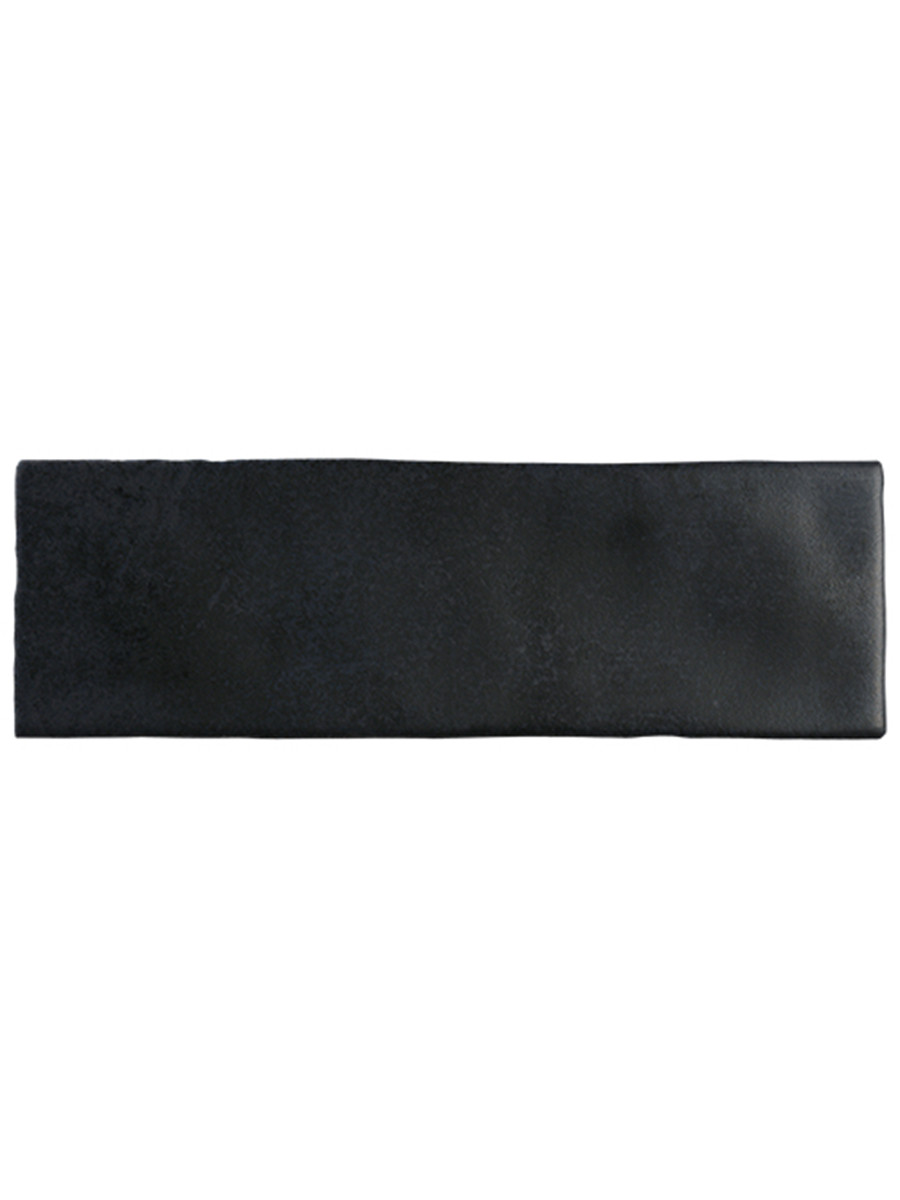 Boston Black Matt Porcelain Wall & Floor Tile - 65x200mm