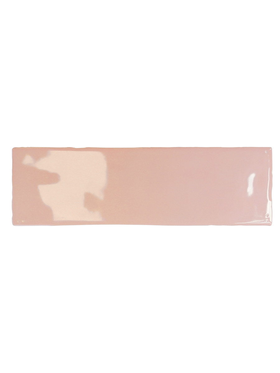 Boston Pink Glossy Wall & Floor Tile - 65x200mm