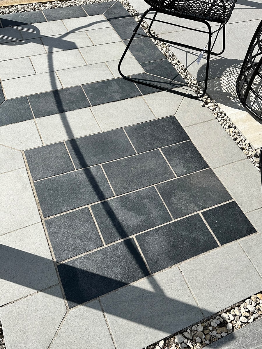 Concrete Nero Outdoor Porcelain - 200x300x20mm
