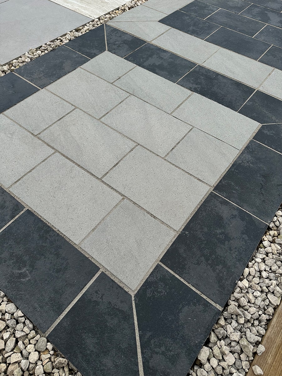 Concrete Nero Outdoor Porcelain - 200x300x20mm