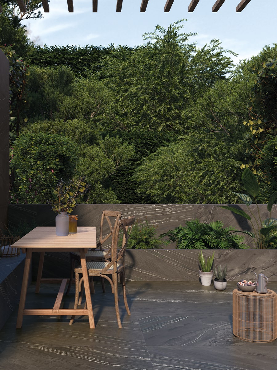 Dolomite Coal Outdoor Porcelain - 900x600x20mm