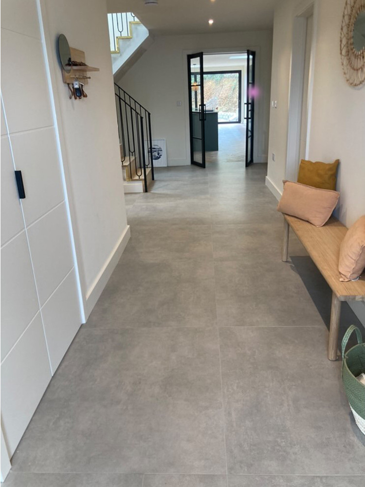 Eclipse Silver Grey Indoor Floor Tile - 600x600(mm)