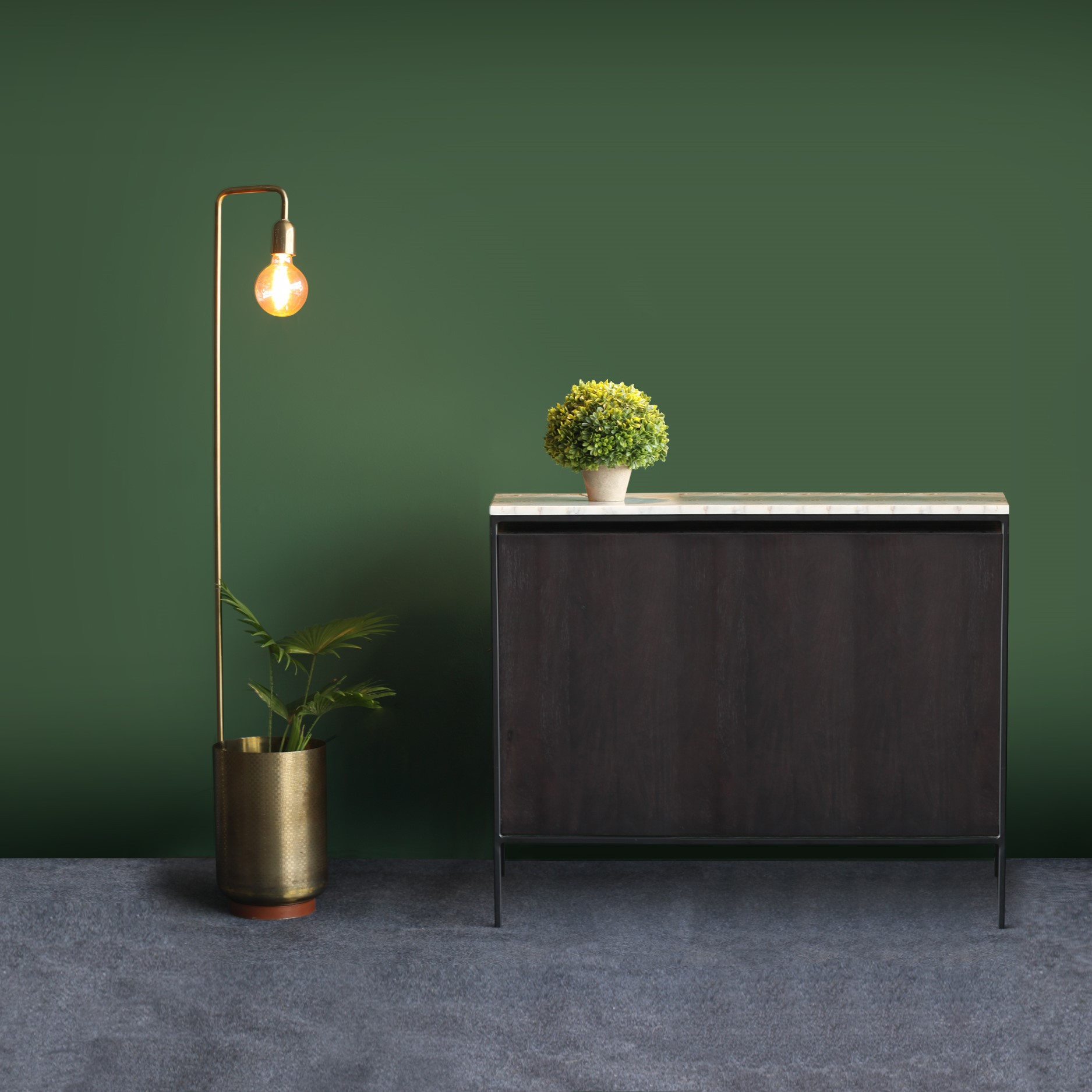 Esna Floor Lamp With Bowl