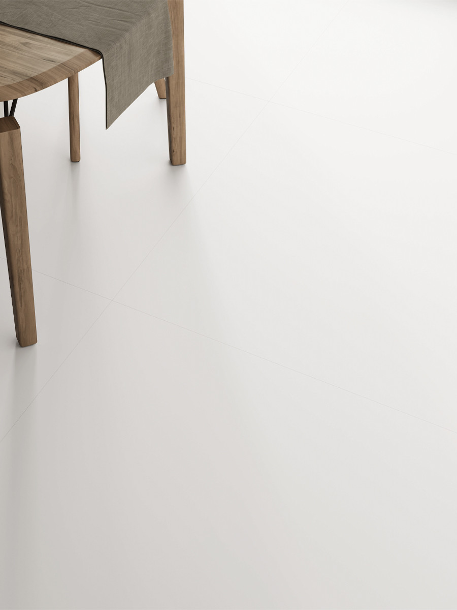 Glacier White Matt Wall & Floor Tile - 600x600(mm)