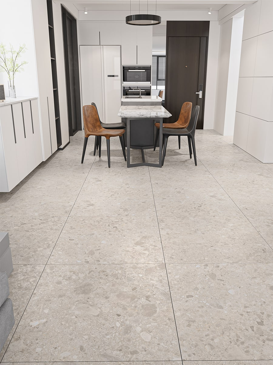 Terrazzo Naturale Porcelain Tile - 800x800mm