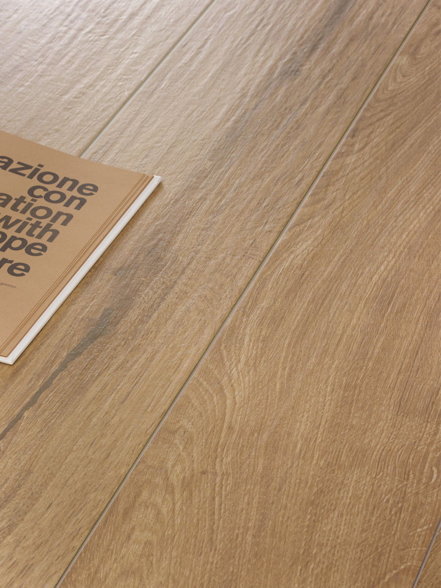 Timeless Honey Wood Effect Italian Porcelain Tile - 1200x200mm