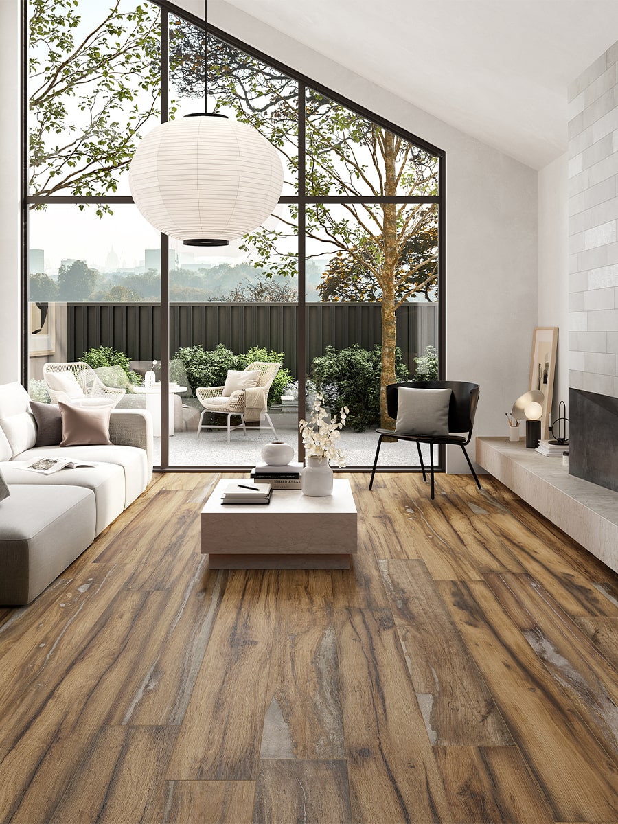 Infusion Oak Wood Effect Porcelain XXXL Planks Italian Tile - 1500x240(mm)