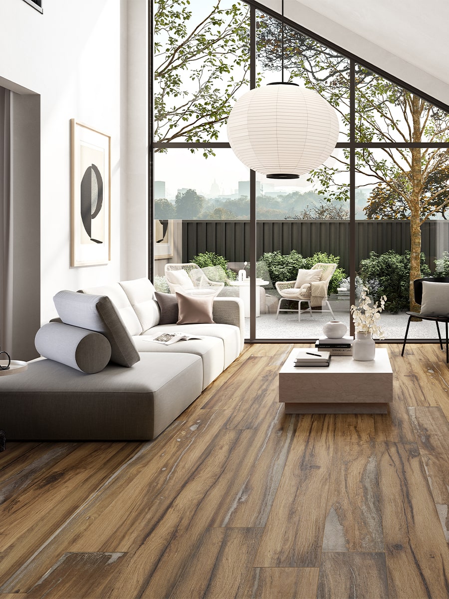 Infusion Oak Wood Effect Porcelain XXXL Planks Italian Tile - 1500x240(mm)
