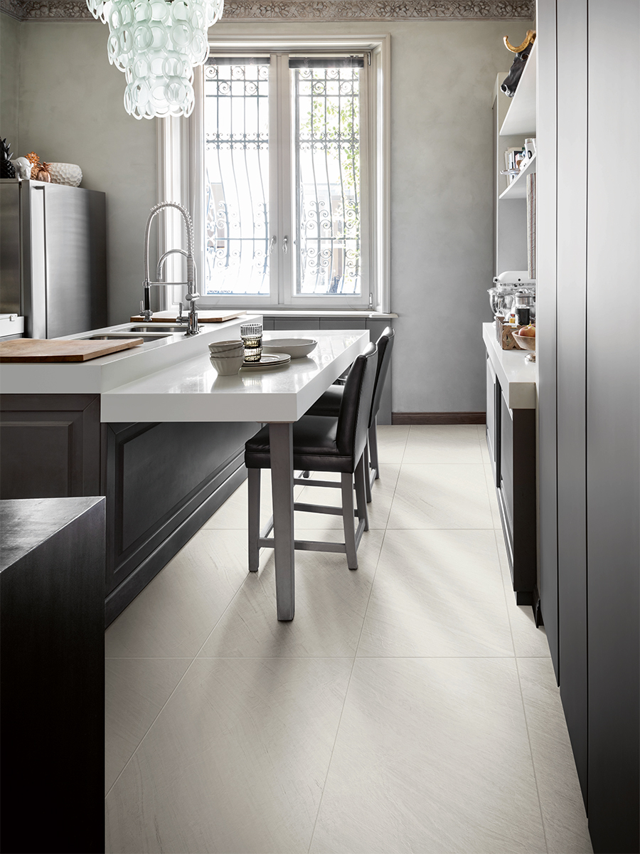 Italian Lavagna Bianco Wall & Floor Tile - 600x300x10mm