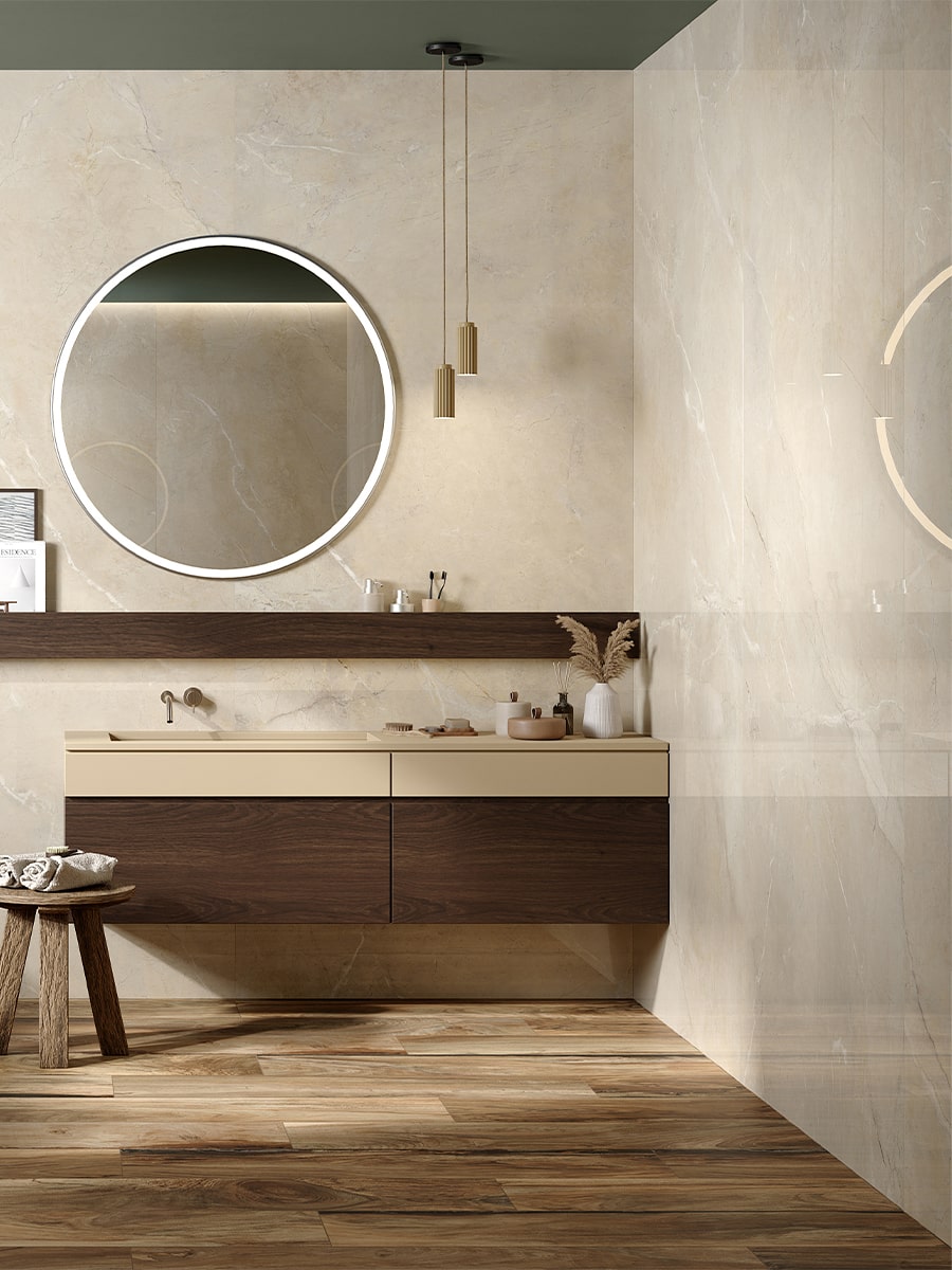 Canova Limestone Italian Porcelain Tiles - 1200x1200x6mm