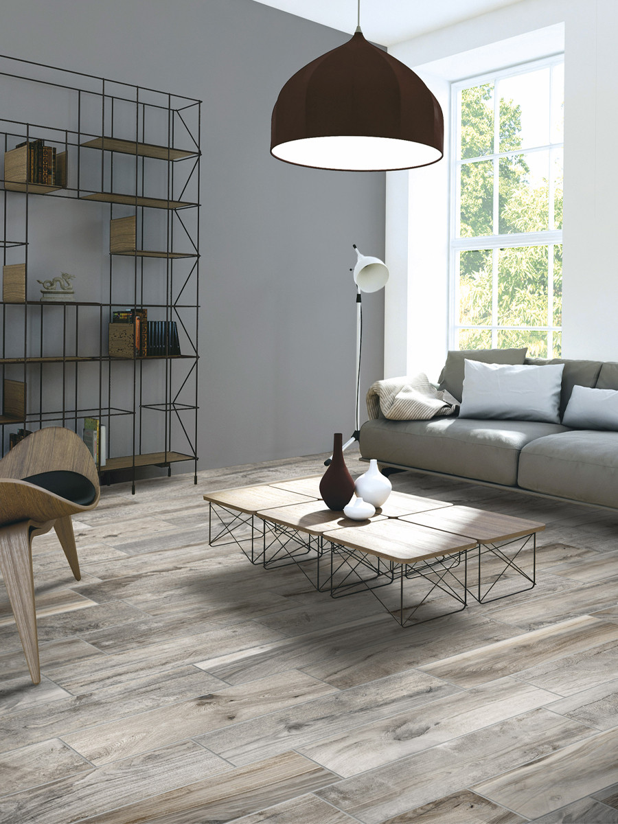 Living Tortora Italian Wood Effect Floor Tiles - 1000x150(mm)