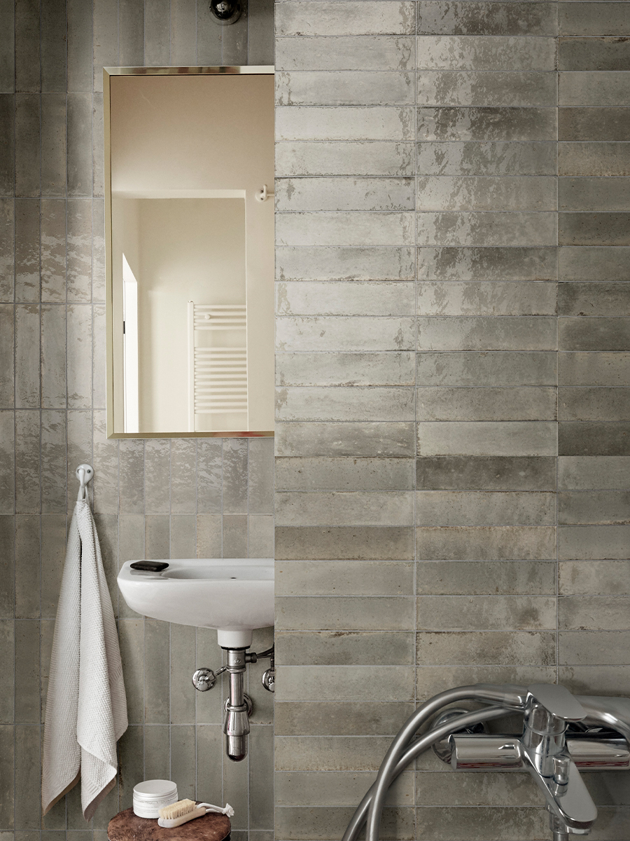 Lume Greige Italian Tile - 60x240mm