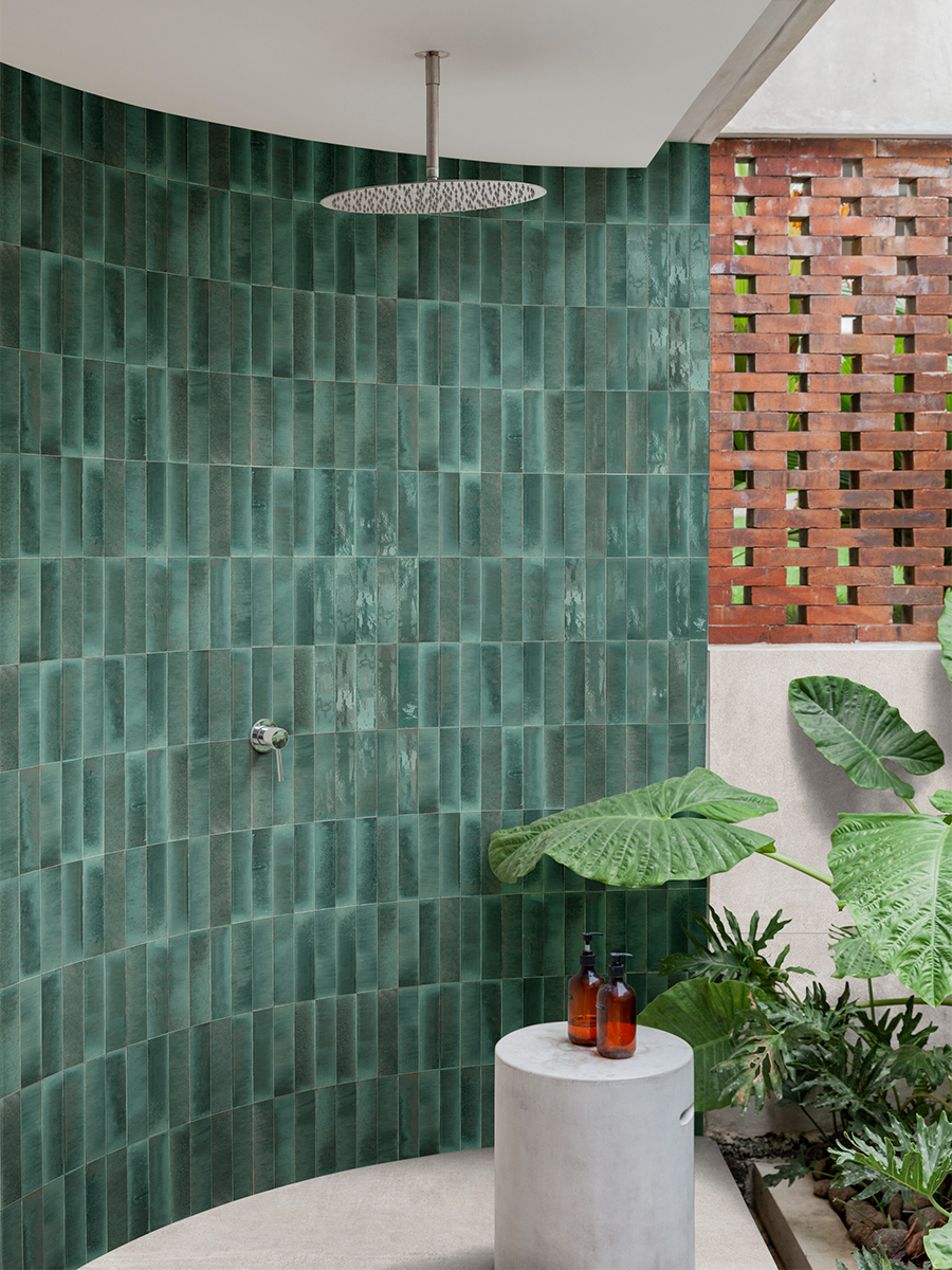 Lume Turquoise Italian Tile - 60x240mm
