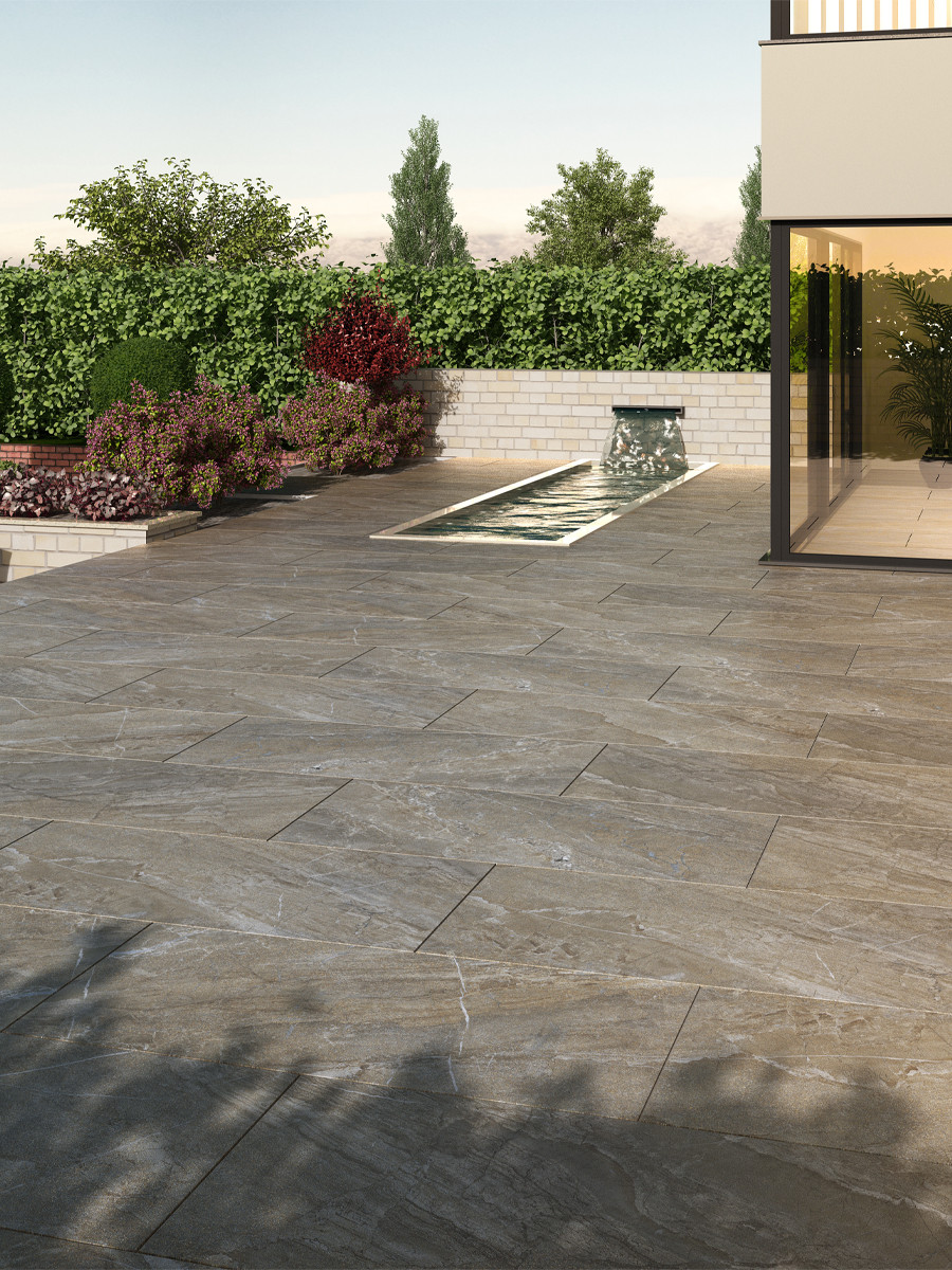 Agathos Multicolour King Size Italian Outdoor Porcelain Paving - 1200x600 (Last Pack)