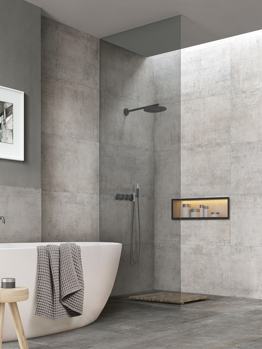 Murales Ice Italian Porcelain Tile - 800x800mm