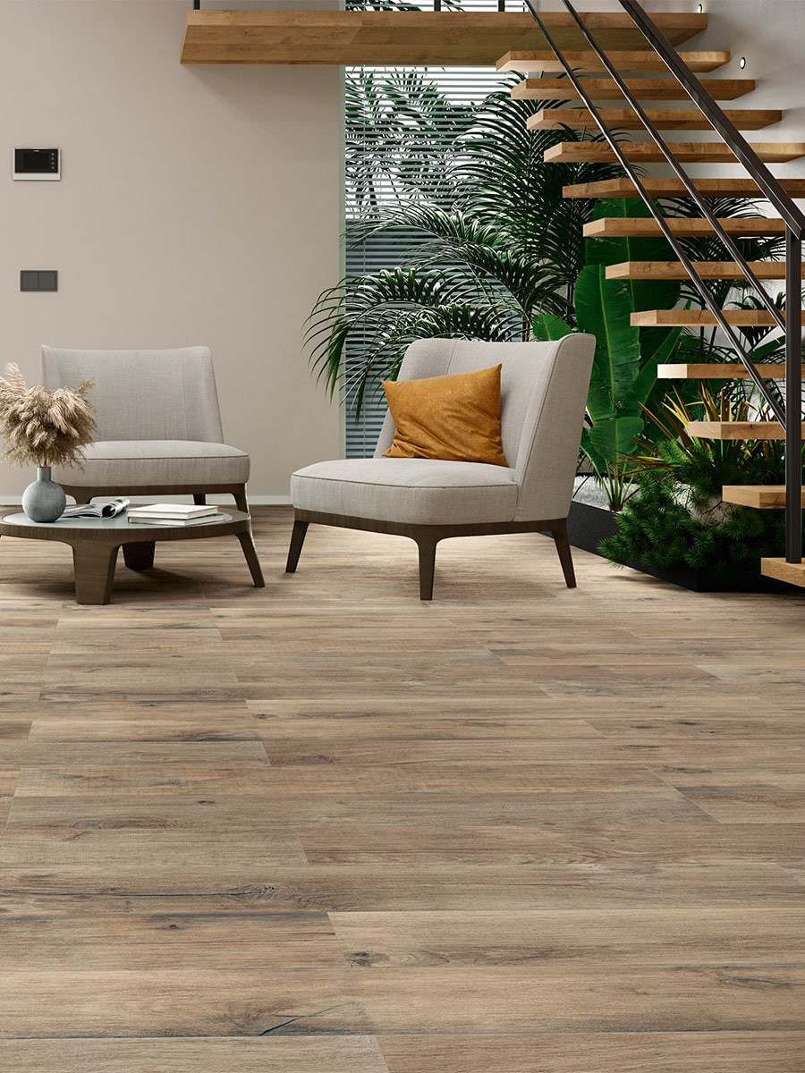 Northwood Elm Wood Effect Tile - 1200x200mm