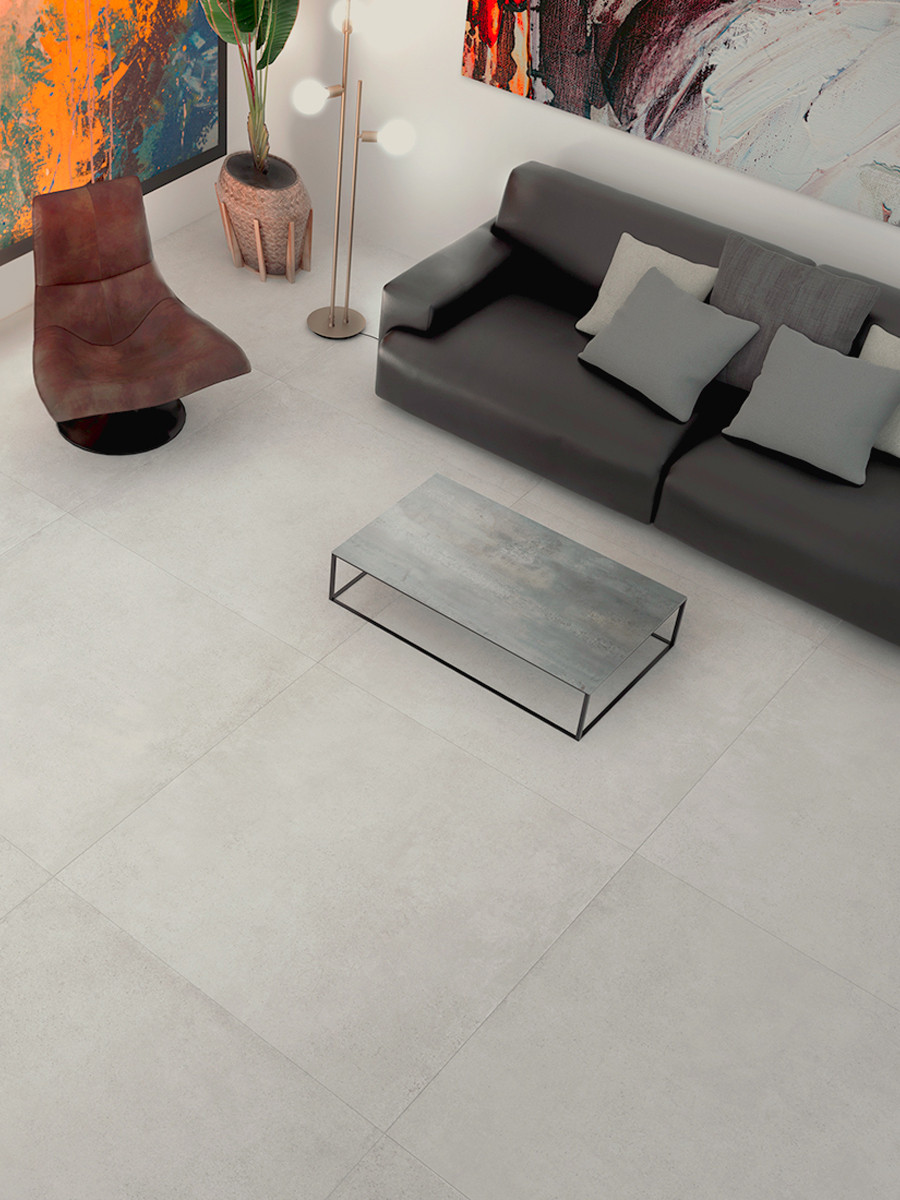 Trobat Blanco XXXL Italian Wall & Floor Tile - 900x900mm