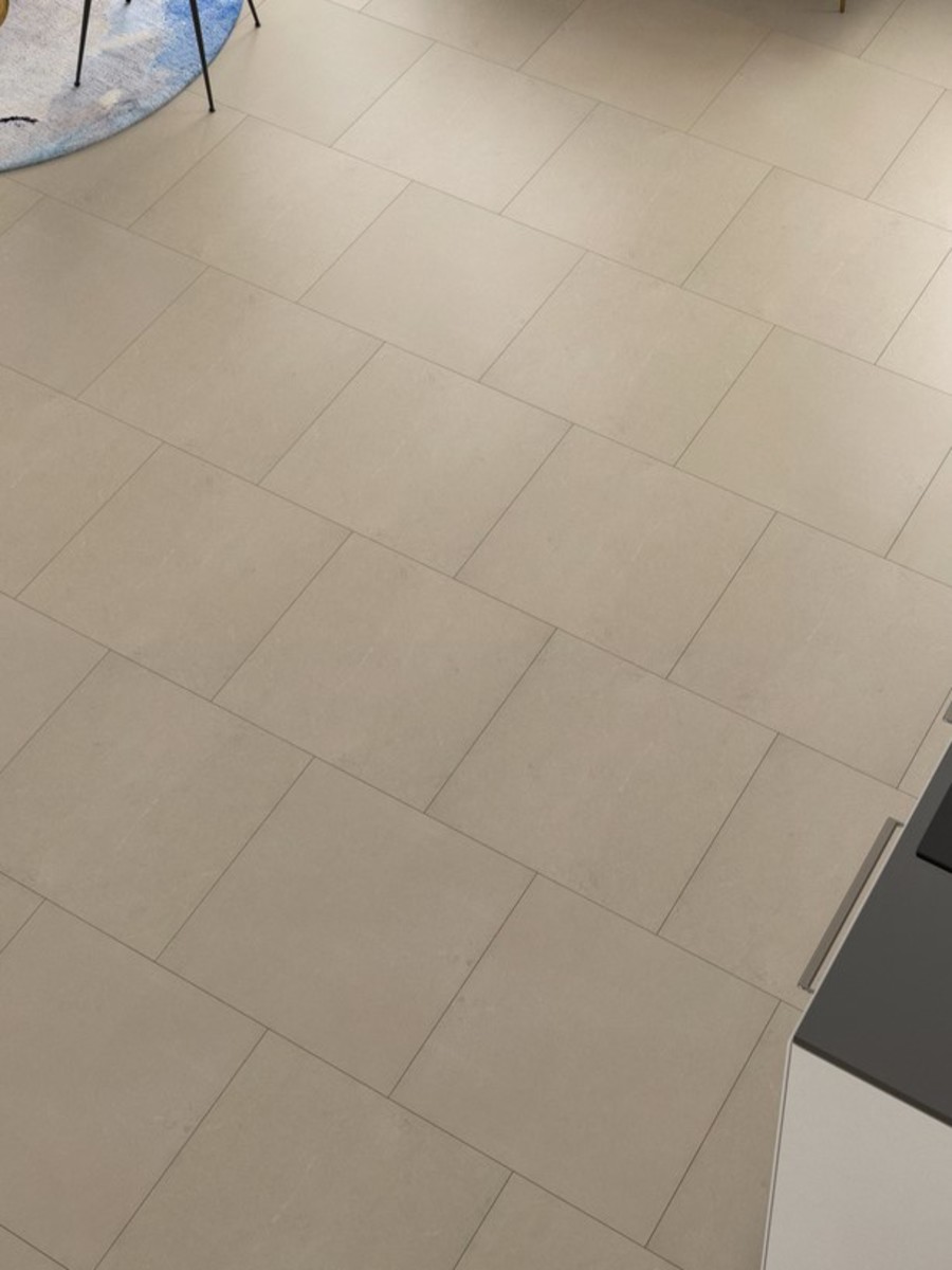 Peralta Bianco Indoor Floor & Wall Tiles - 600x600mm