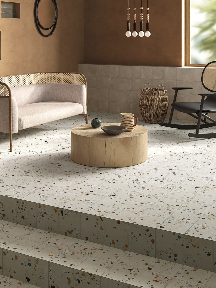 Progetto Origni Terrazzo Italian Tile - 200x200mm