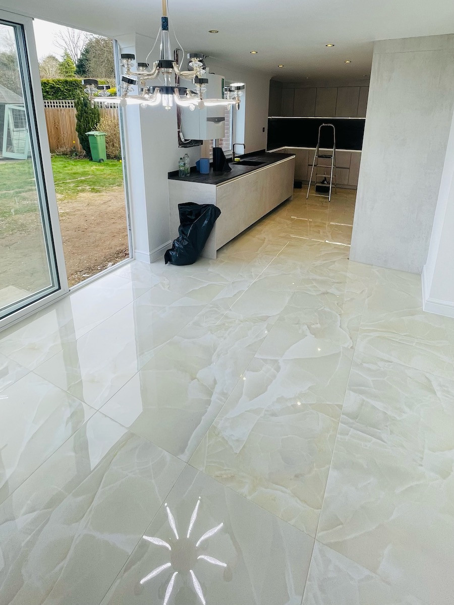 Sable Onyx Porcelain Tile - 1200x600mm
