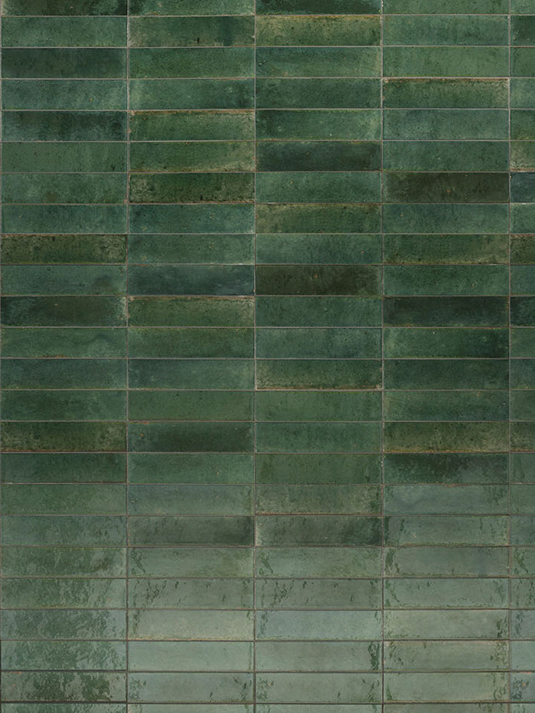 Soho Emerald Luxury Italian Gloss Wall Tile - 60x250(mm)