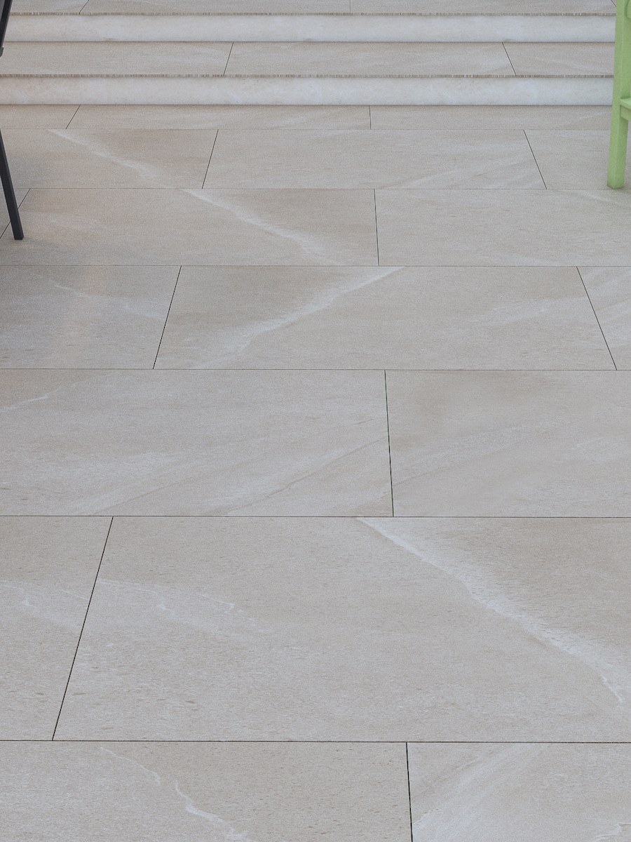 Sunstone Freya Vitrified Porcelain Paving Slabs - 1200x600 pack