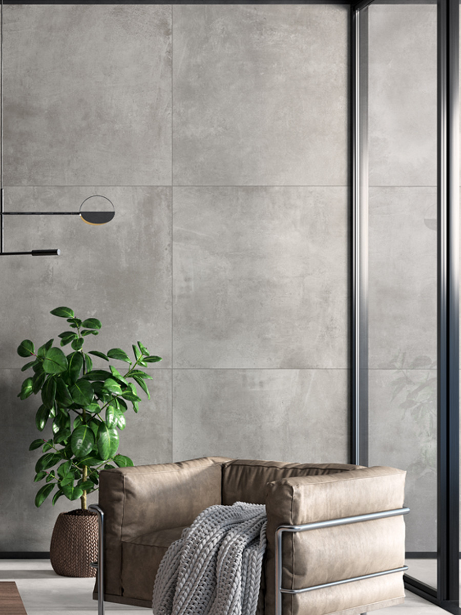 Volcano Grey Italian Porcelain - 1000x1000x8.5mm