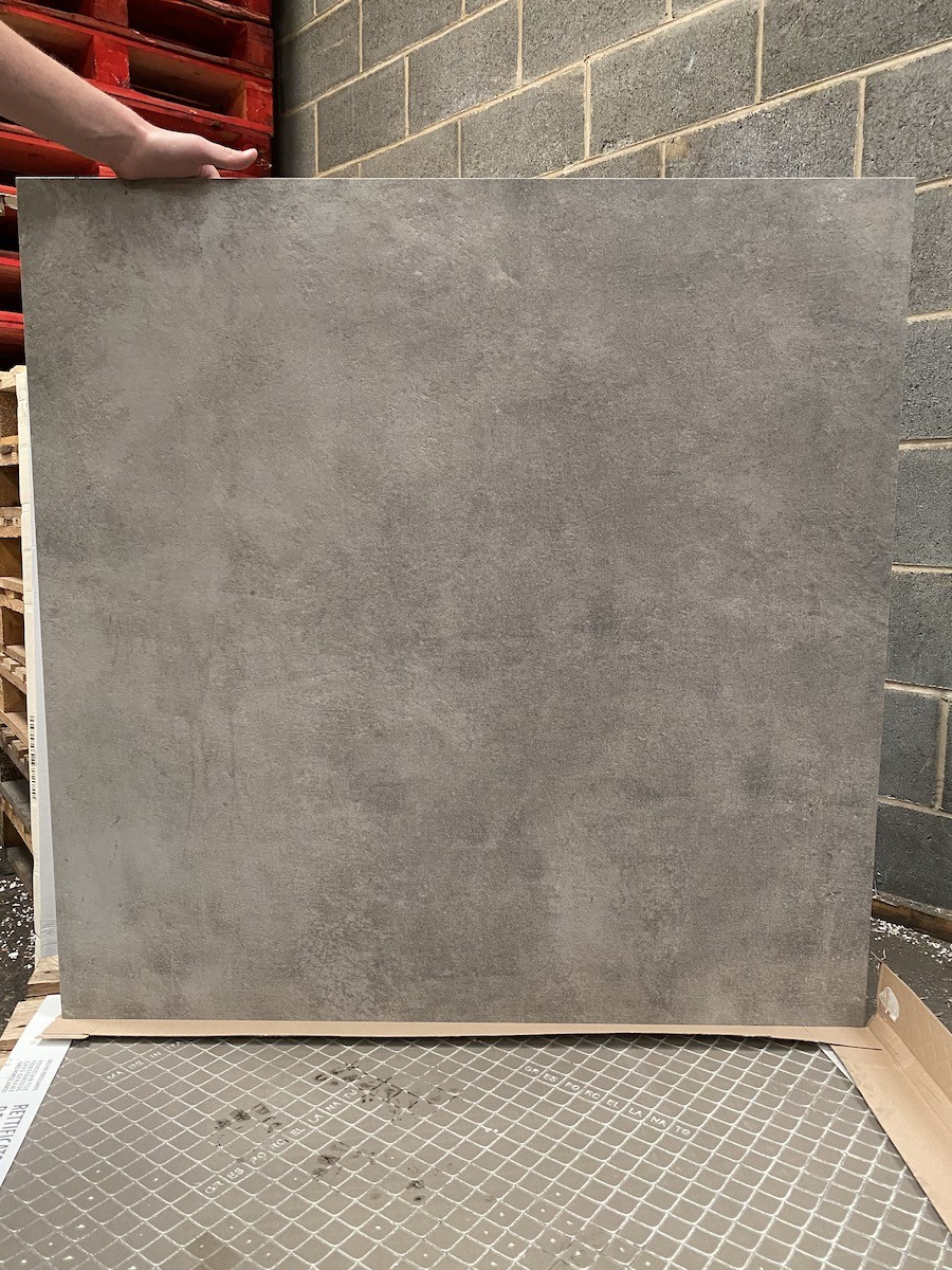 Volcano Grey XXL Vitrified Porcelain Paving Slabs - 1000x1000 Pack