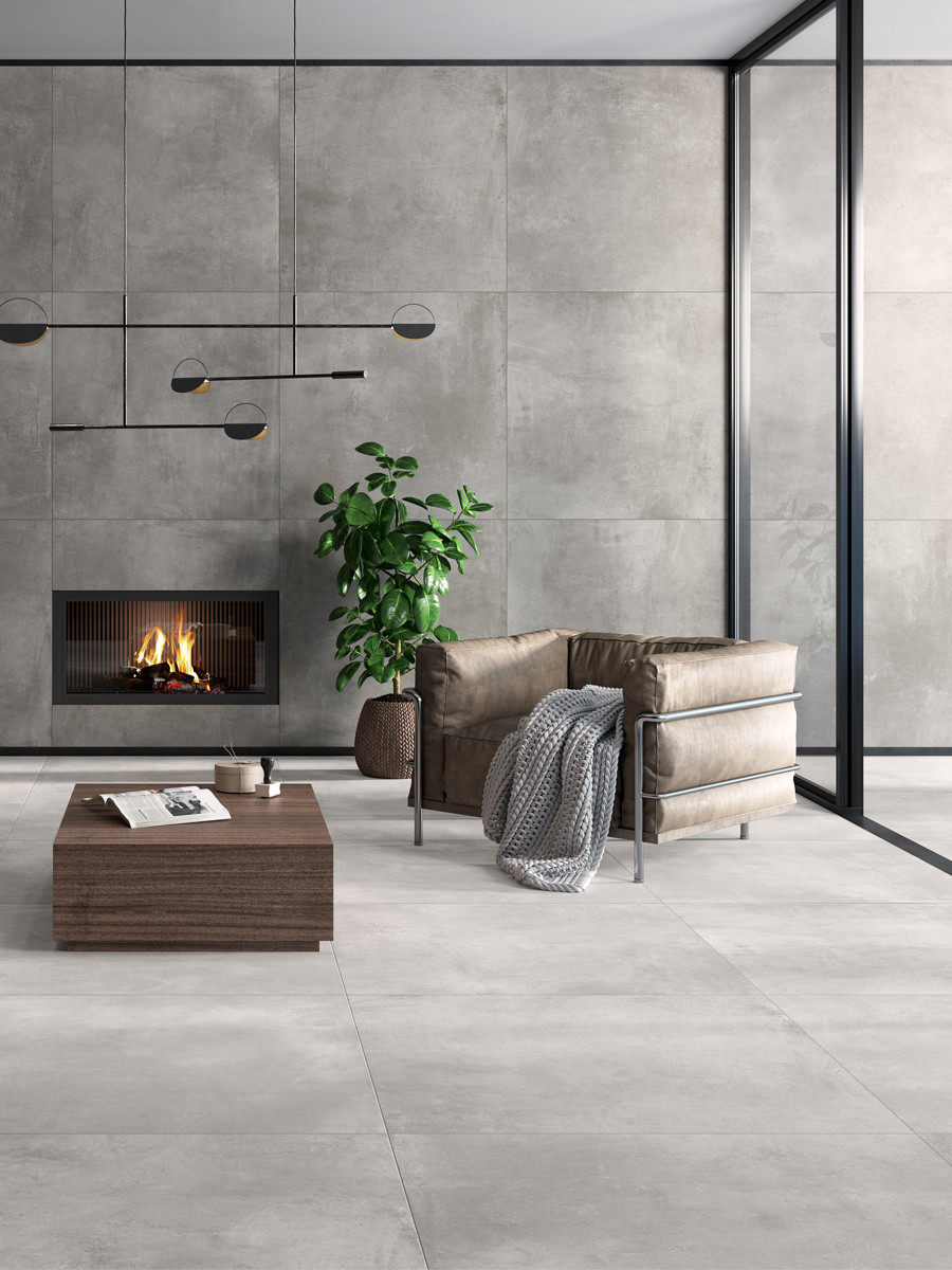 Volcano White Italian Tile - 1000x1000x8.5mm