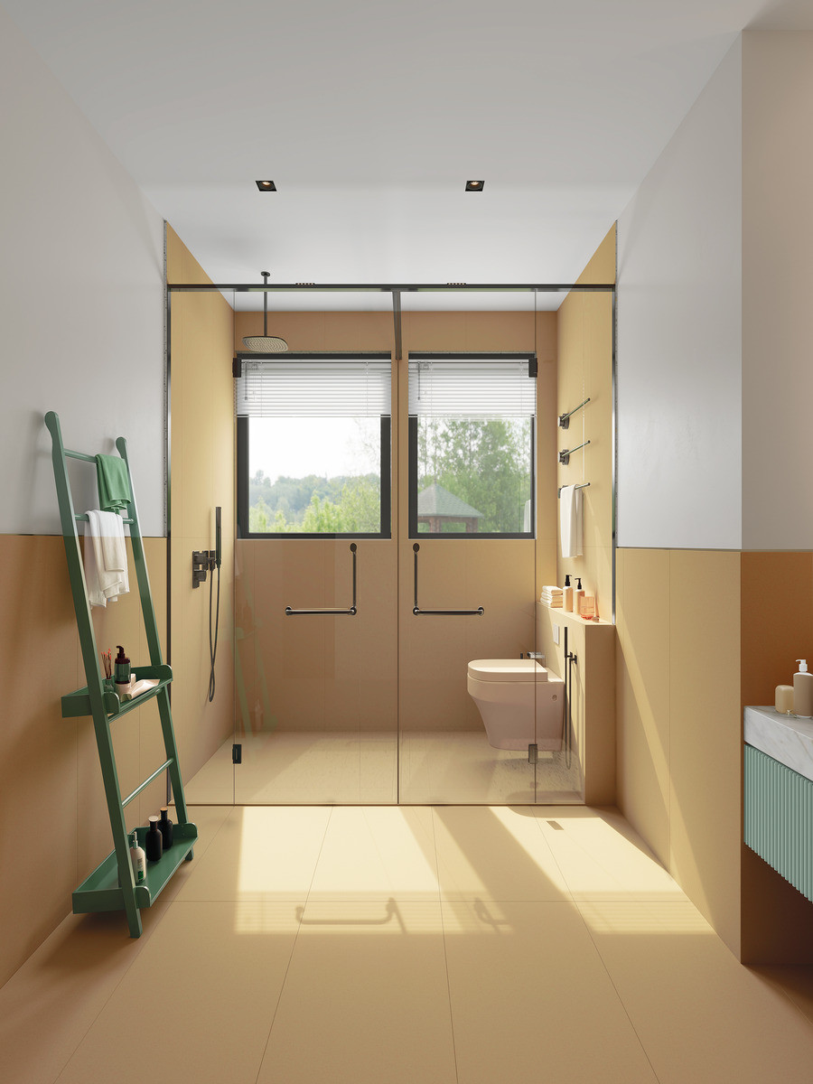 Yellow Orca Porcelain Tiles - 1200x600