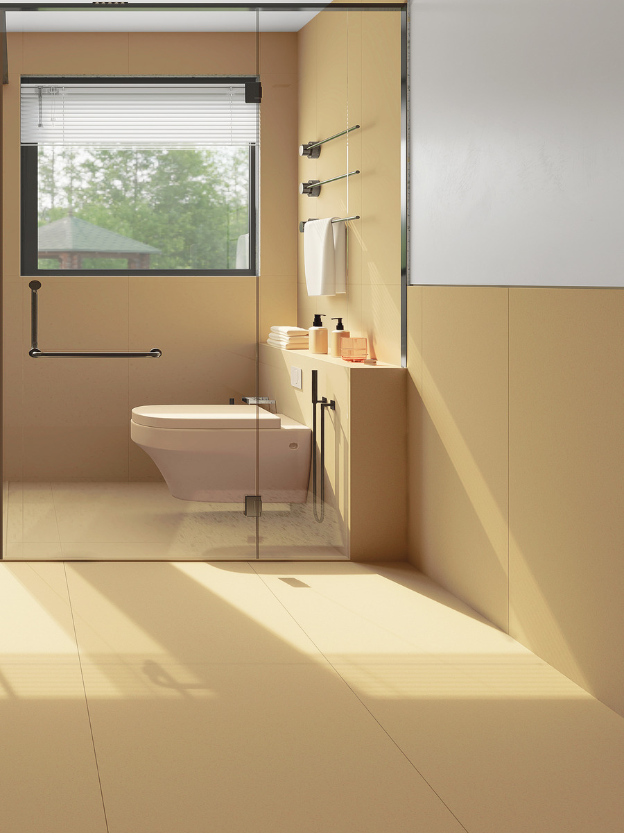 Yellow Orca Porcelain Tiles - 600x600